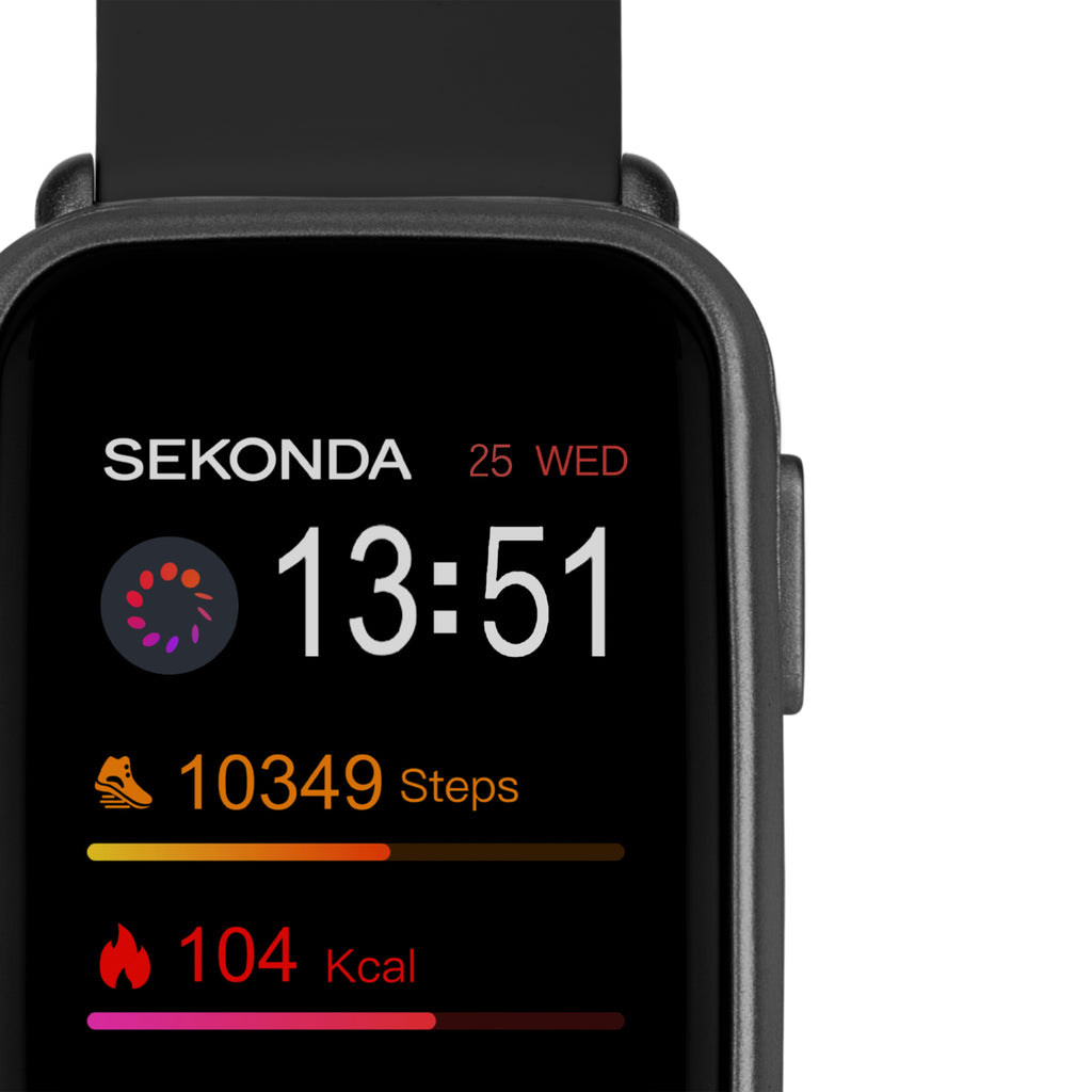 Sekonda Smart Track LCD Black Watch - SK30171 Watch Sekonda   