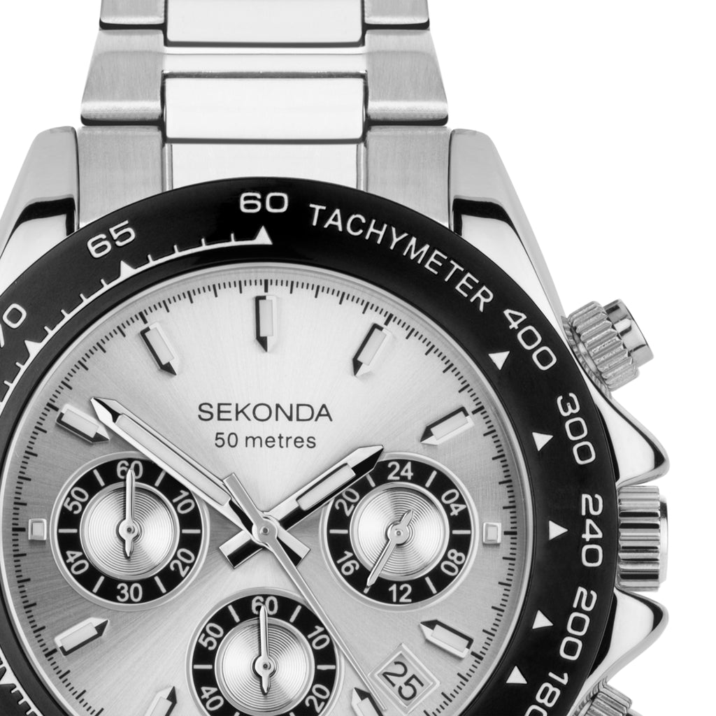 Sekonda Circuit Silver Watch - SK30201 Watch Sekonda   
