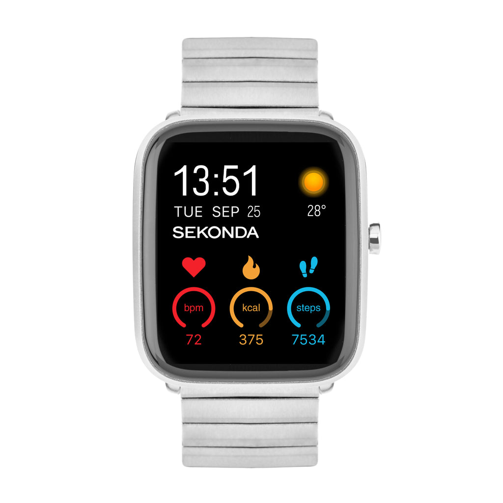 Sekonda Smart Motion+ LCD Silver Watch - SK30221 Watch Sekonda   
