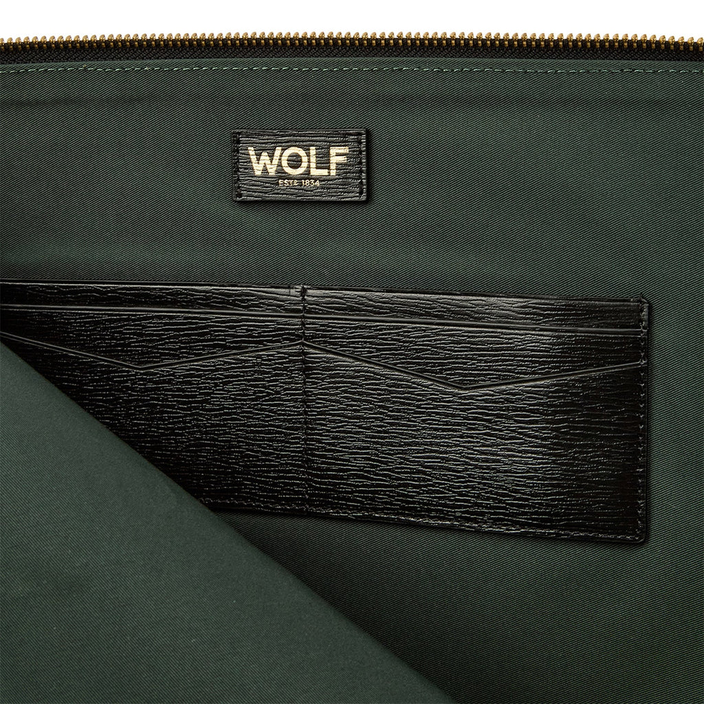 Wolf W Logo Laptop Sleeve Black Laptop Sleeve Wolf   