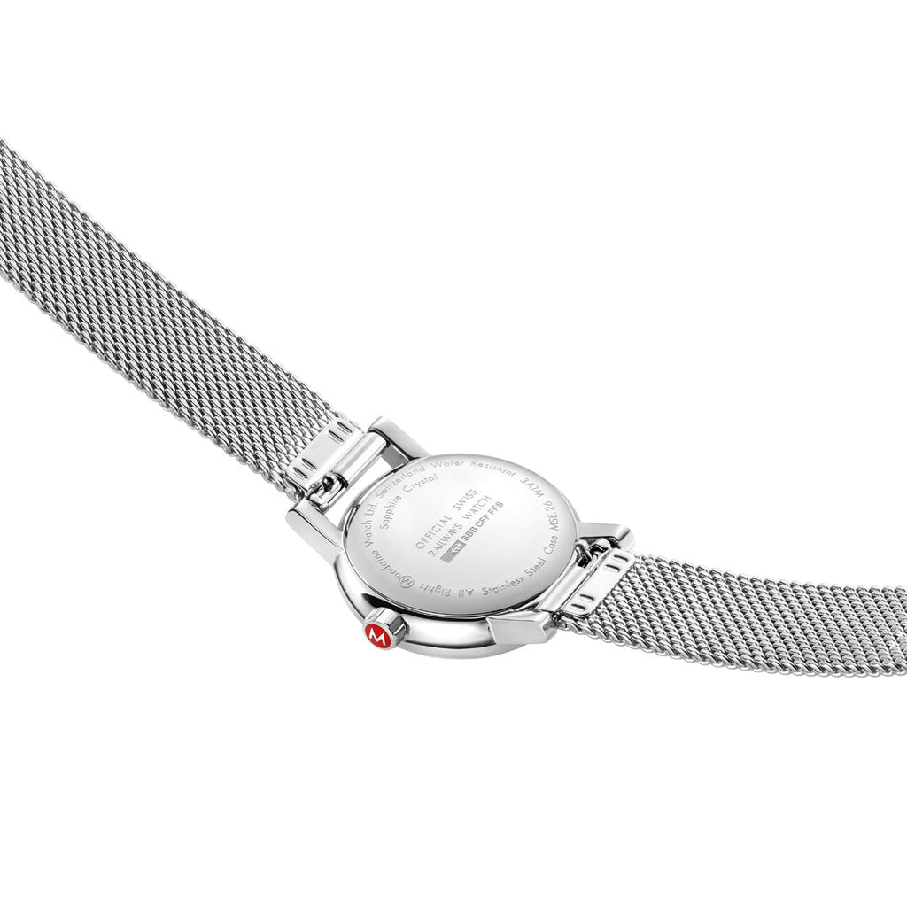 Mondaine Official Swiss Railways Evo2 26mm Sunrise Pink Watch Watches Mondaine   