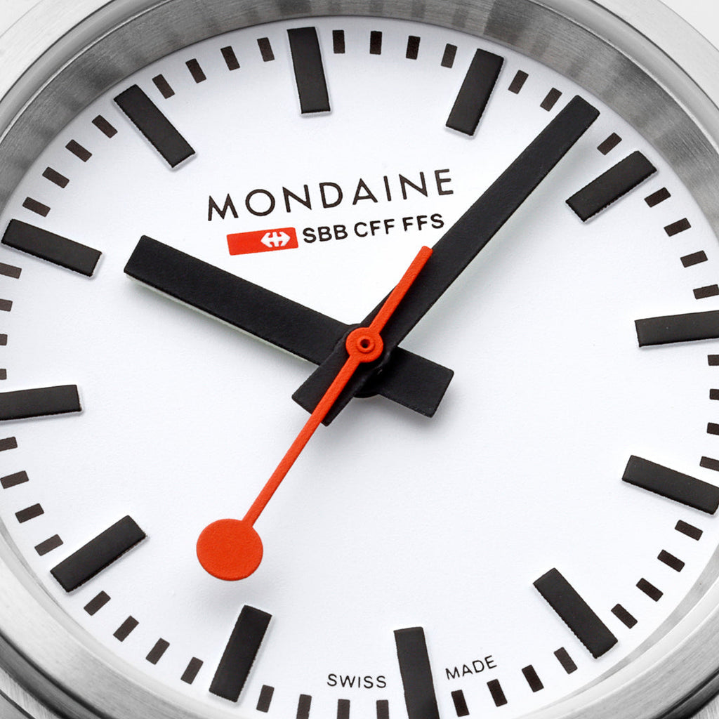 Mondaine Official Swiss Railways Stop2Go Automatic BackLight 34mm Watch Watch Mondaine   