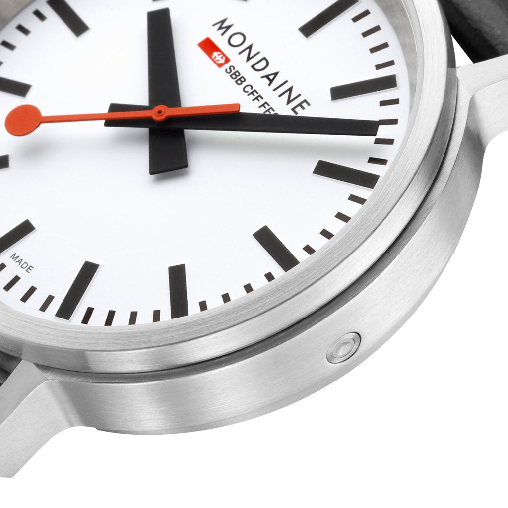 Mondaine Official Swiss Railways Stop2Go Automatic BackLight 41mm Watch Watch Mondaine   