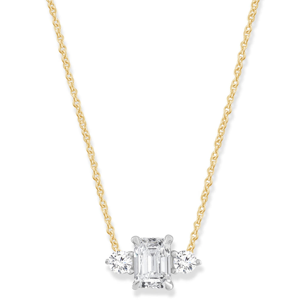 Diamond Necklace with 0.50ct Diamonds in 9K Yellow Gold Necklace Boutique Diamond Jewellery   