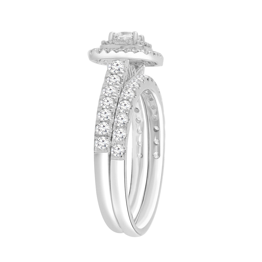 Diamond Ring with 1.00ct Diamonds in 9K White Gold Rings Boutique Diamond Jewellery   