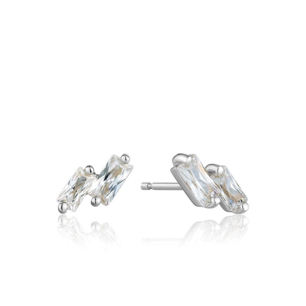 Ania Haie Glow Stud Earrings - Silver Earrings Ania Haie Default Title  