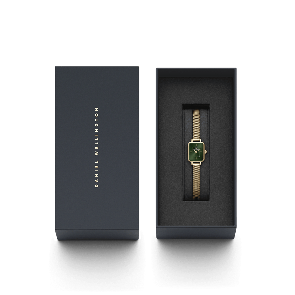 Daniel Wellington Quadro Mini Evergold Emerald Watch Watch Daniel Wellington   