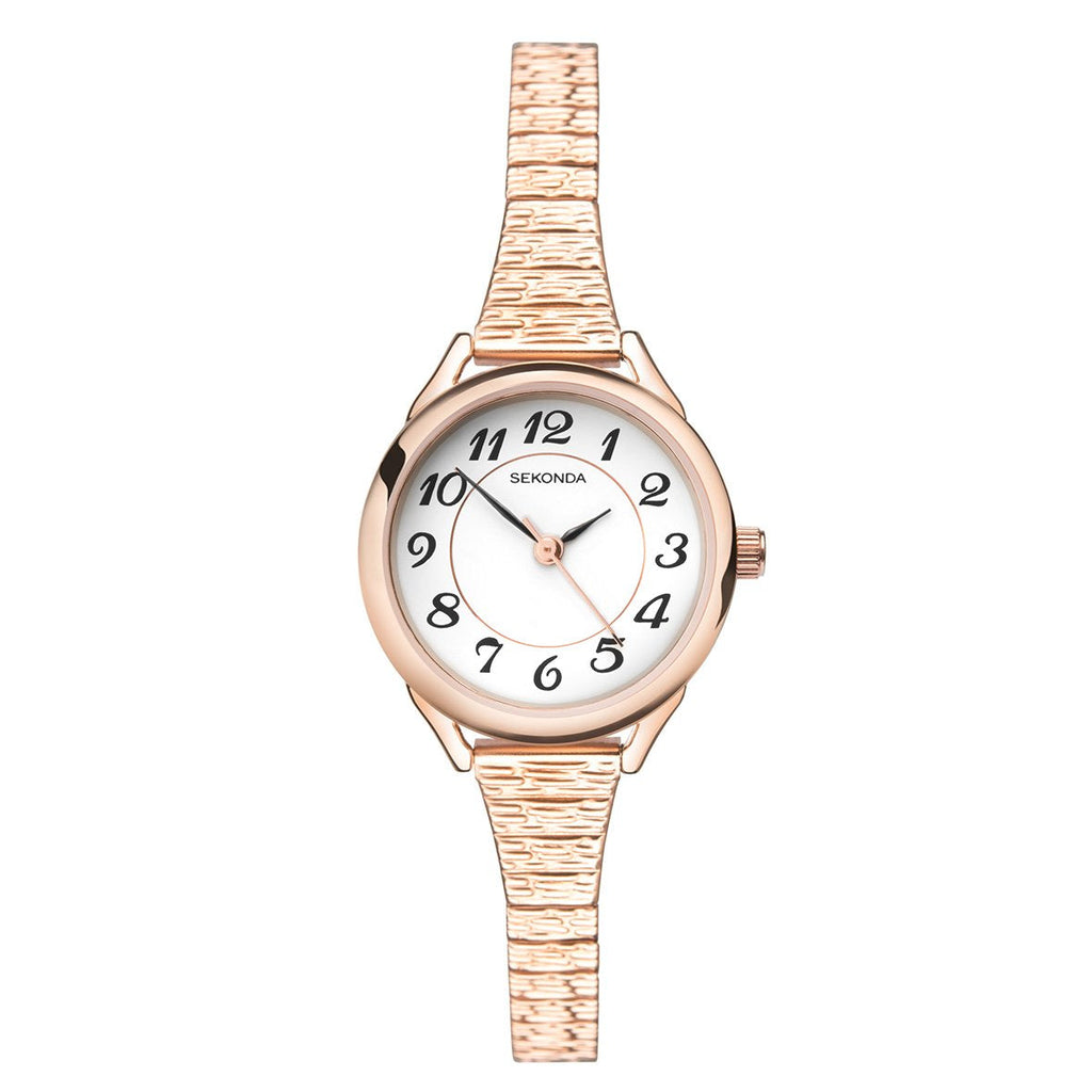 Sekonda Women's Classic Rose Gold Plated Expander Watch Watch Sekonda Default Title  