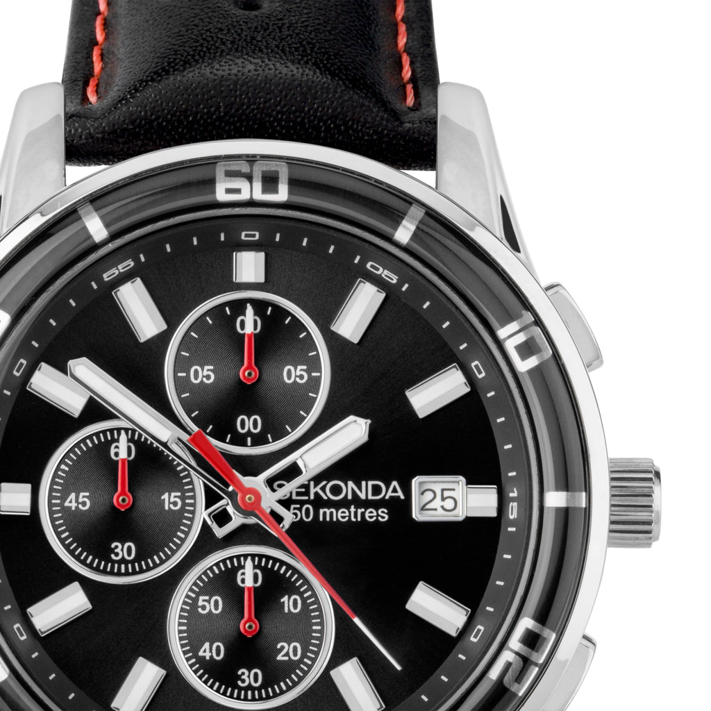 Sekonda Midnight Black Watch - SK30206 Watch Sekonda   