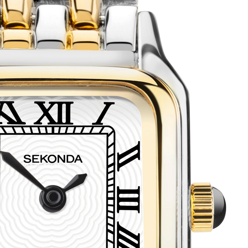 Sekonda Monica Silver & Gold Watch - SK40125 Watch Sekonda   