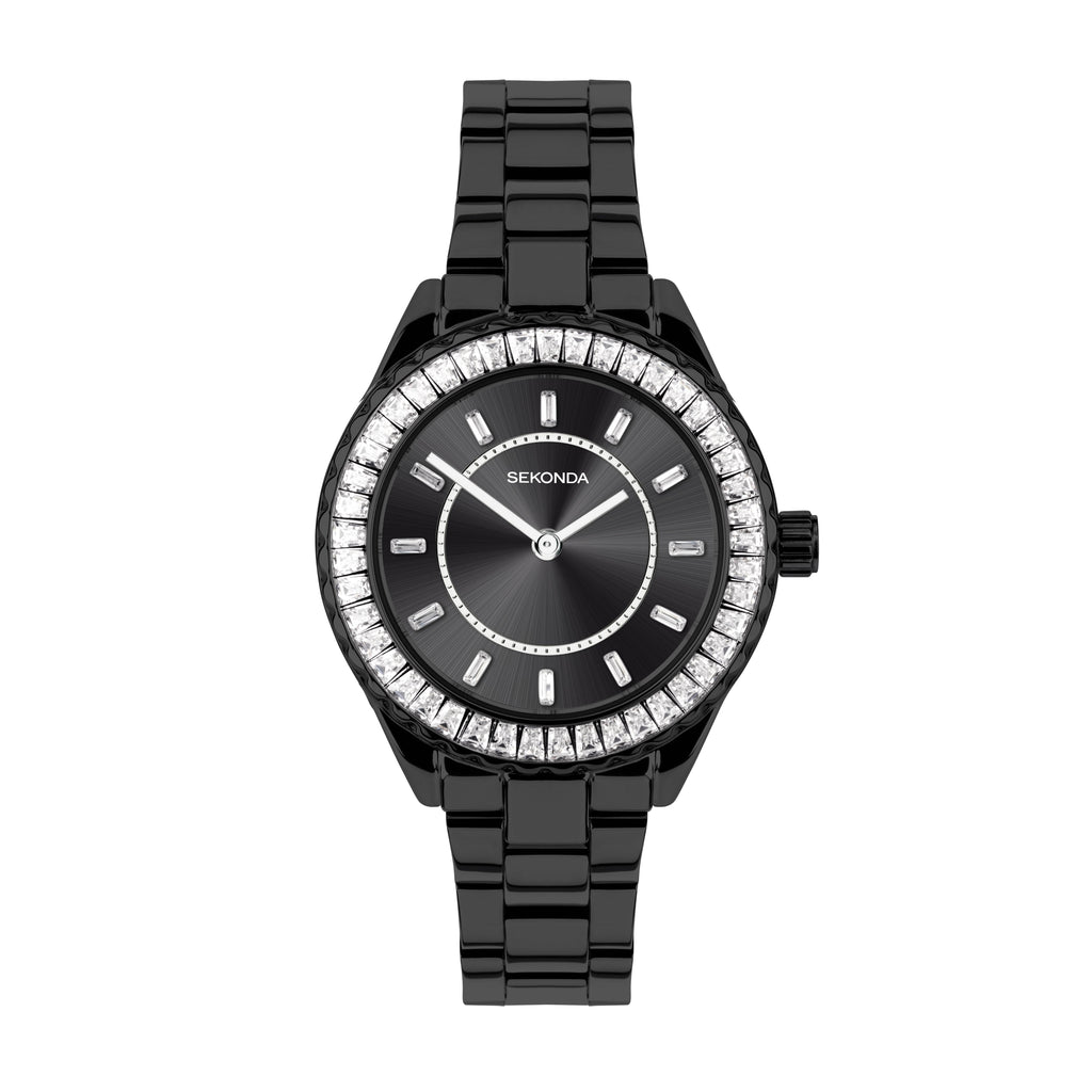Sekonda Margot Black Watch - SK40659 Watch Sekonda   
