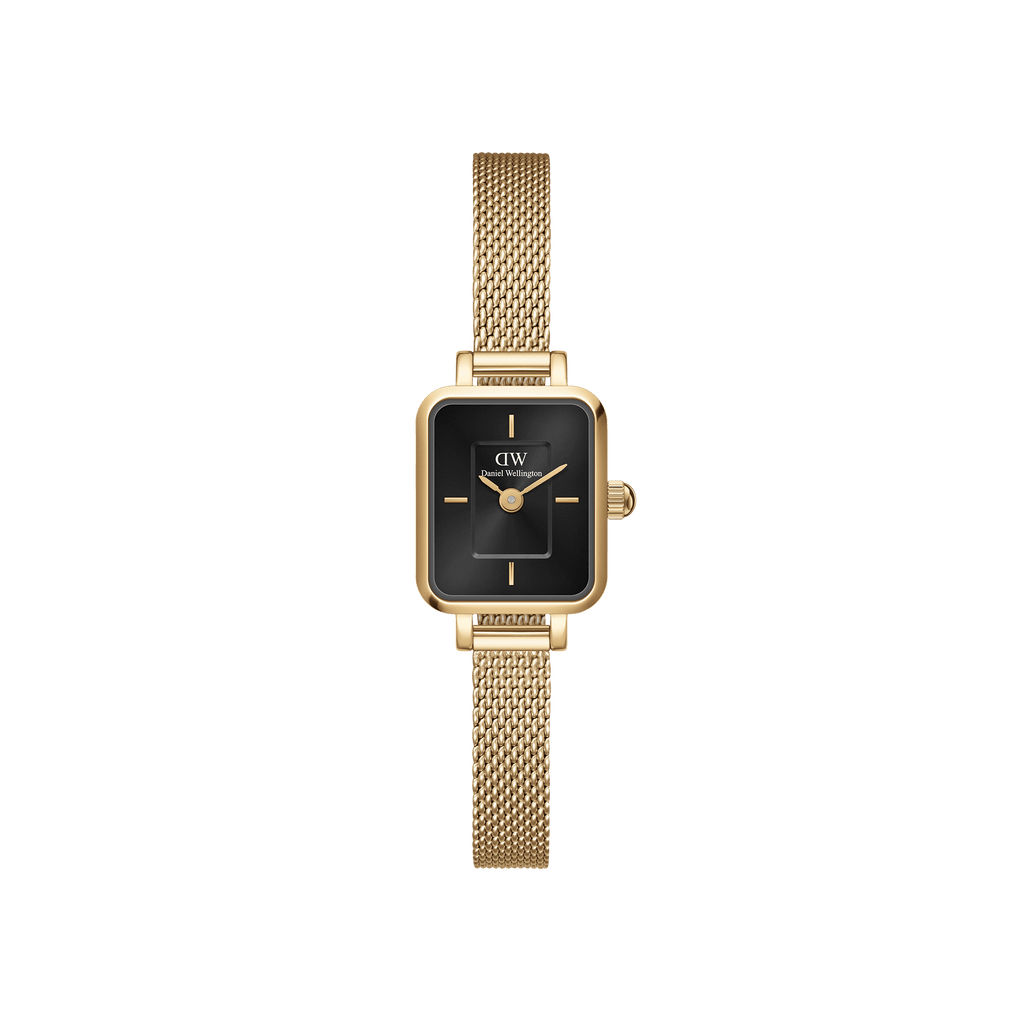 Daniel Wellington Quadro Mini Evergold Onyx Watch Watch Daniel Wellington   