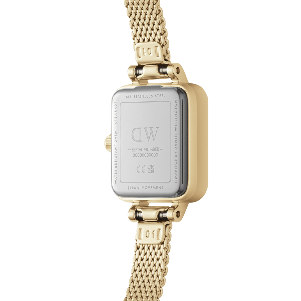 Daniel Wellington Quadro Mini Evergold Onyx Watch Watch Daniel Wellington   