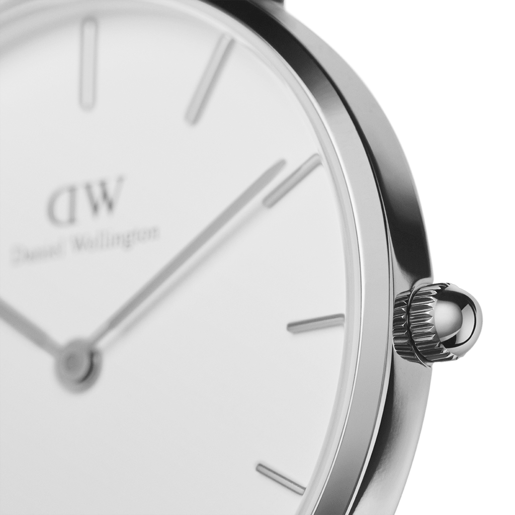 Daniel Wellington Petite 32 Silver & White Watch Watch Daniel Wellington   