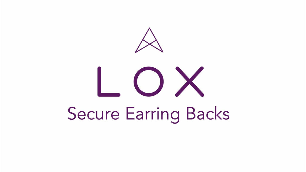 Secure Locking Earring Backs by Lox-Two Pairs in the Pack