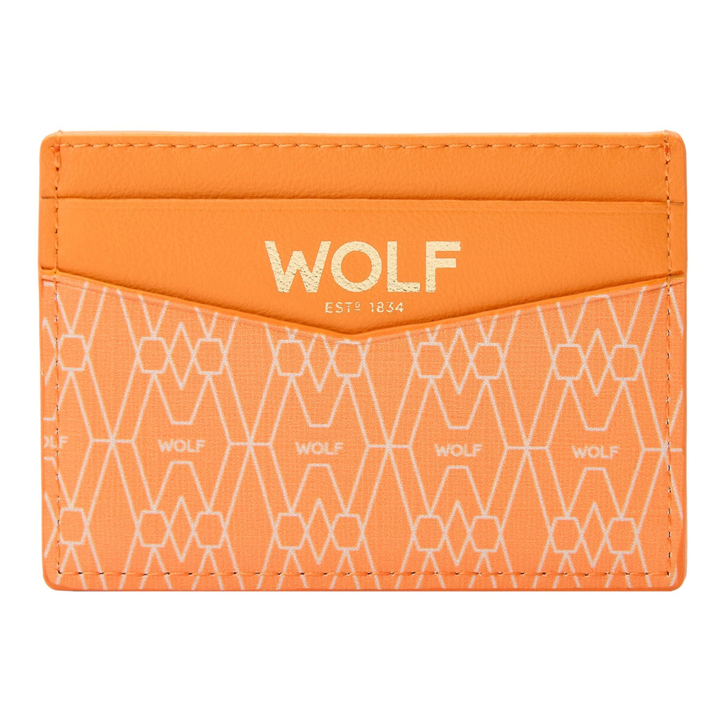 Wolf Signature Cardholder Card Wallet Wolf Orange  