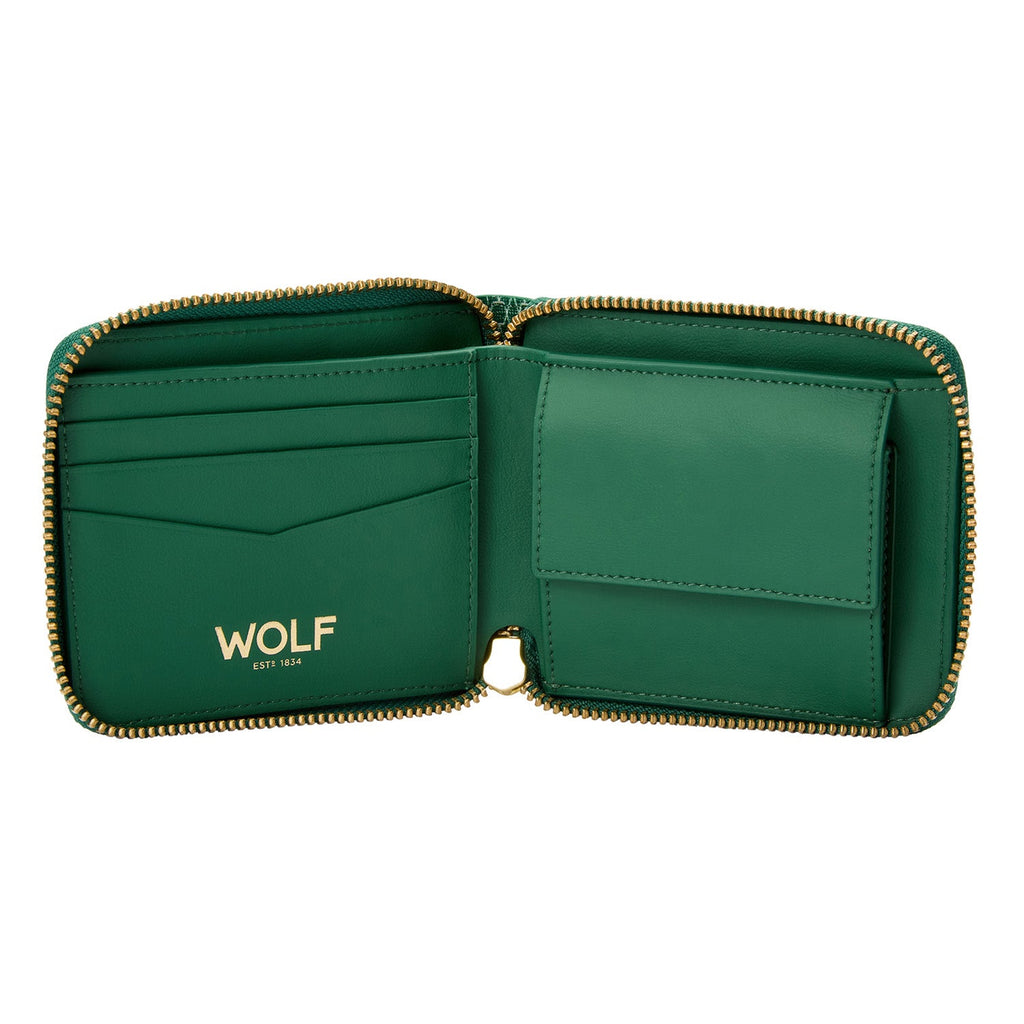 Wolf Signature Range Zip Around Wallet Card Wallet Wolf   