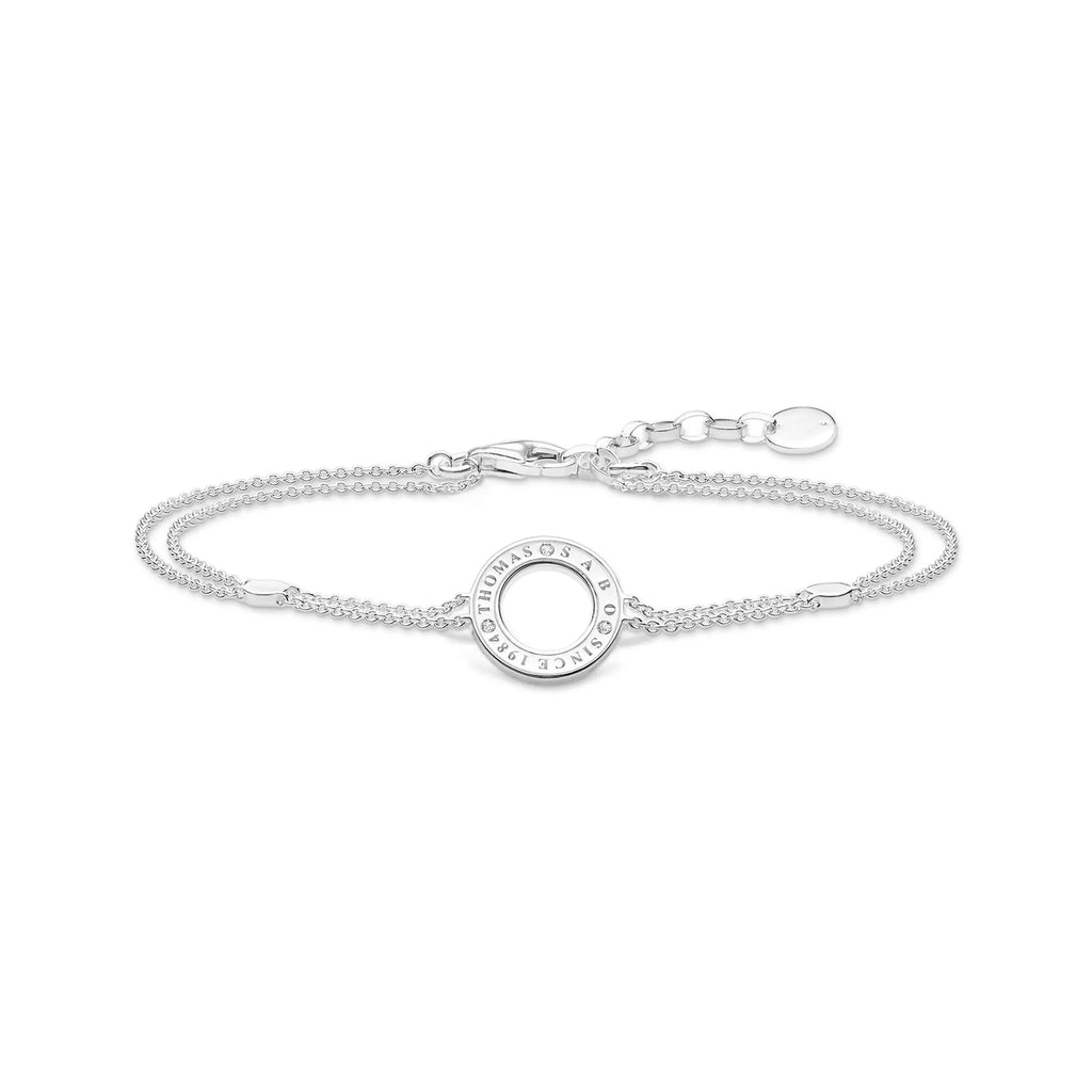 THOMAS SABO Sparkling Circles Silver Bracelet Bracelet Thomas Sabo 16 - 19 cm  
