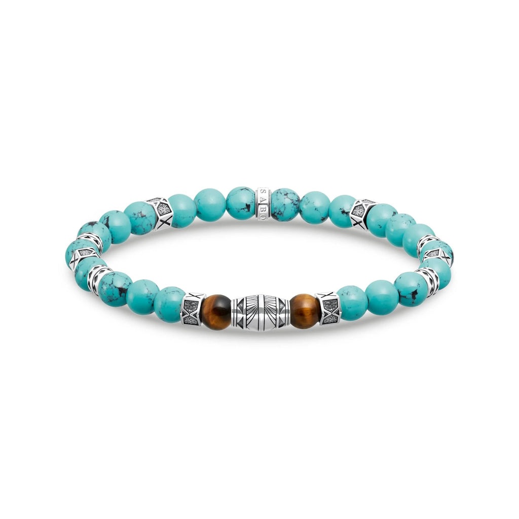 THOMAS SABO Turquoise Bead Element's Bracelet Bracelet Thomas Sabo   