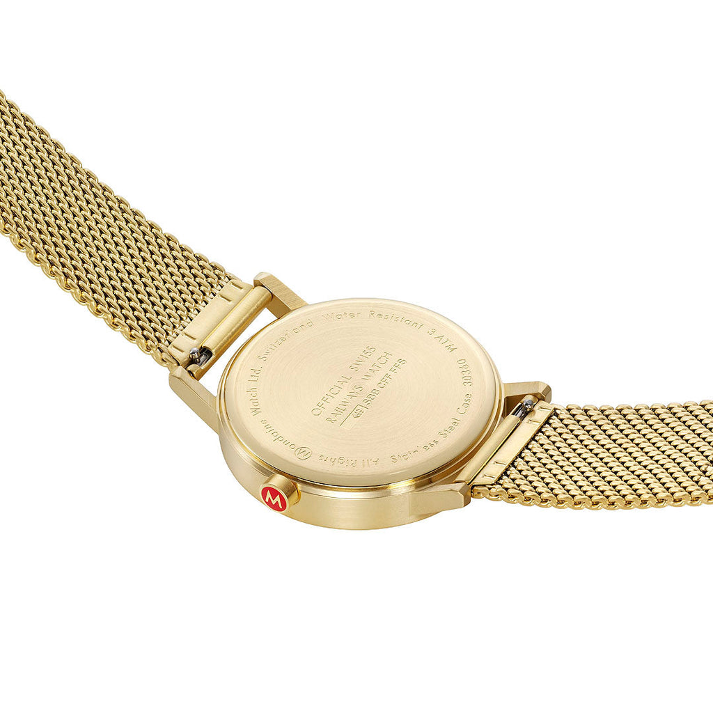 Mondaine Official Swiss Railways Classic Good Grey Mesh 40mm Watch Watch Mondaine   