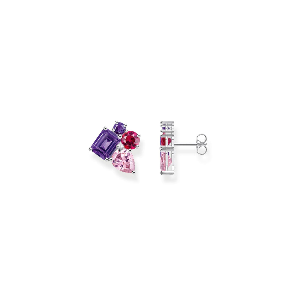 THOMAS SABO Heritage Glam Ear Studs with Colourful Stones Earrings Thomas Sabo   