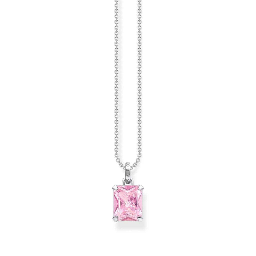THOMAS SABO Heritage Pink Stone Necklace Necklace Thomas Sabo 40 - 45 cm  