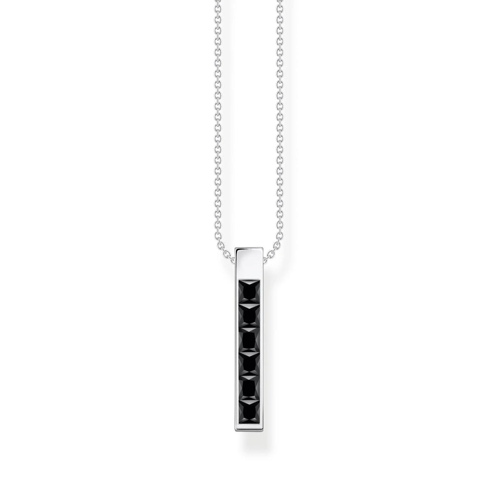THOMAS SABO Heritage Black Bar Necklace Necklace Thomas Sabo 40 - 45 cm  