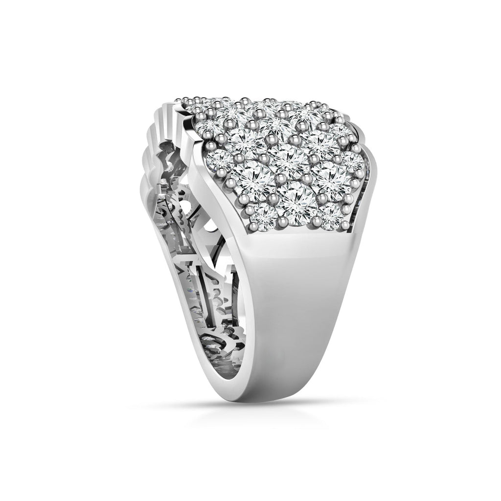 3.00ct Lab Grown Fashion Diamond Ring in 18K White Gold Rings Boutique Diamond Jewellery   