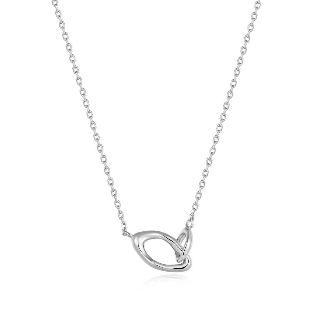 Ania Haie Silver Wave Link Necklace Necklaces Ania Haie   