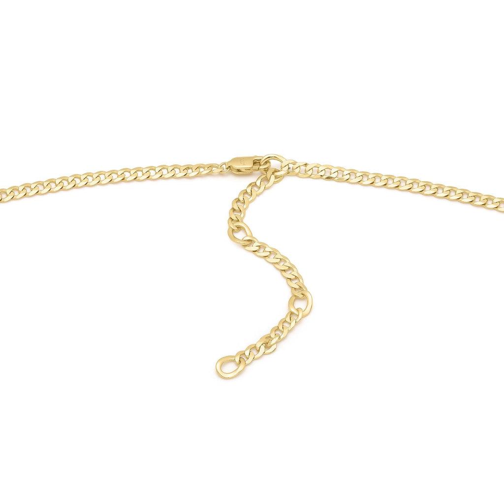 Ania Haie Gold Curb Chain Charm Connector Necklace Necklace Ania Haie   