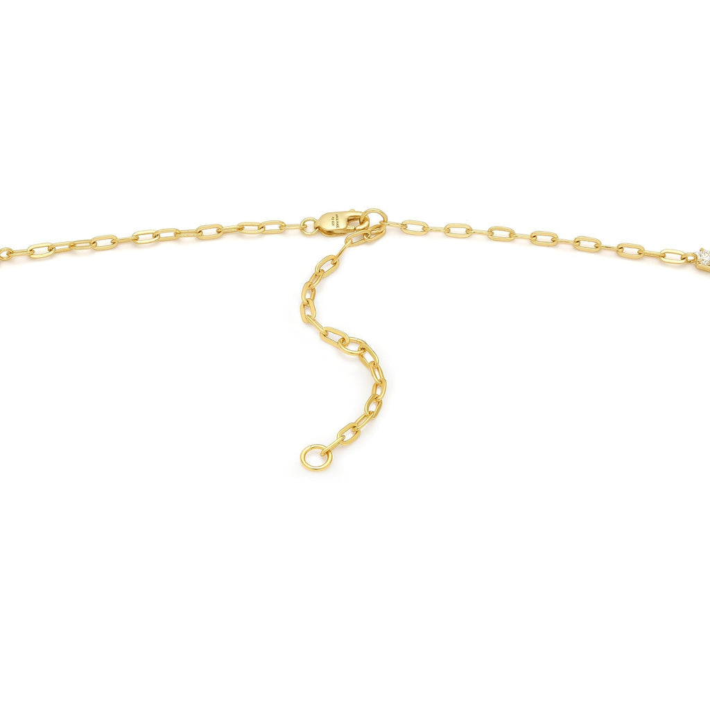 Ania Haie Gold Tiger Chain Charm Connector Necklace Necklace Ania Haie   