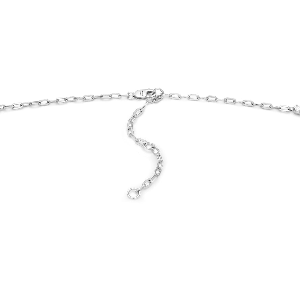 Ania Haie Silver Tiger Chain Charm Connector Necklace Necklace Ania Haie   