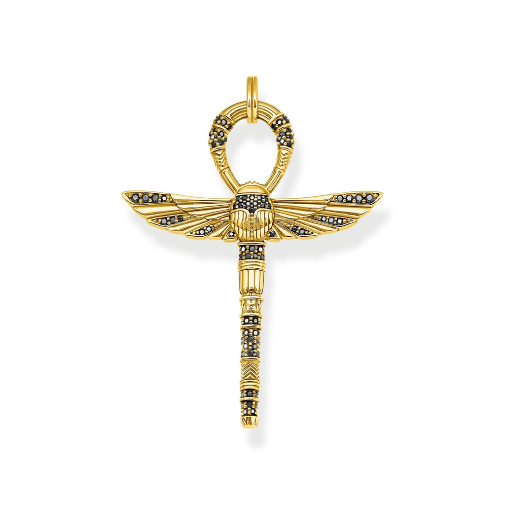 THOMAS SABO Pendant egyptian cross of life gold Pendant Thomas Sabo   