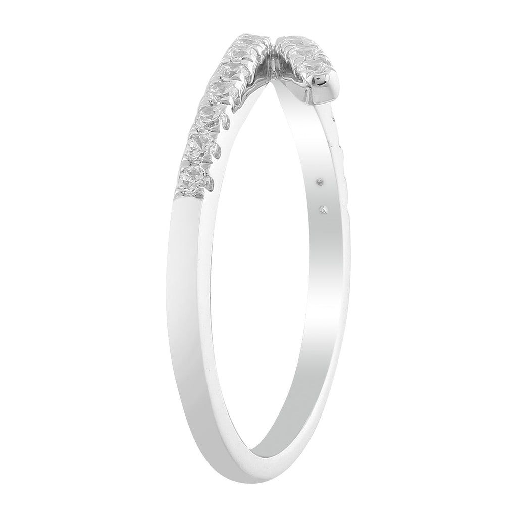 Diamond Ring with 0.30ct Diamonds in 9K White Gold Rings Boutique Diamond Jewellery   