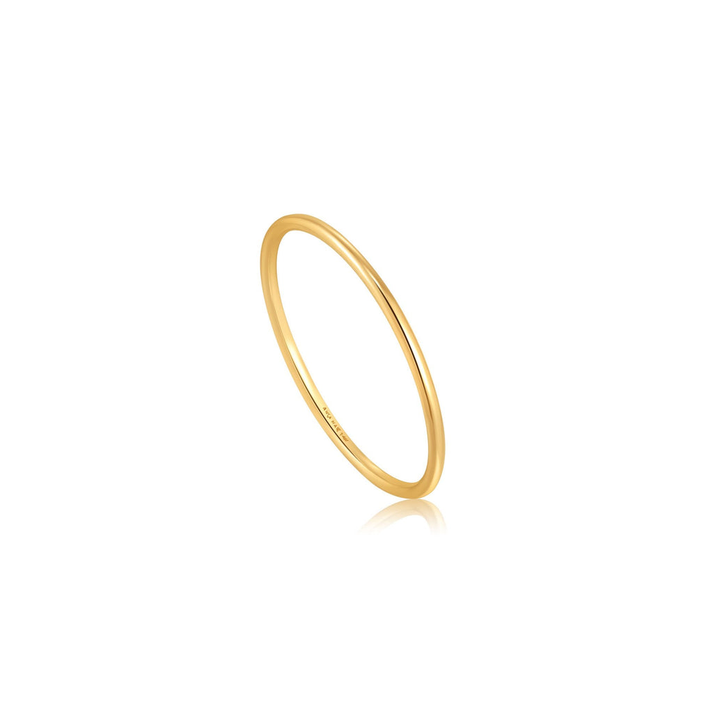 Ania Haie 14kt Gold Fine Band Ring Ring Ania Haie   
