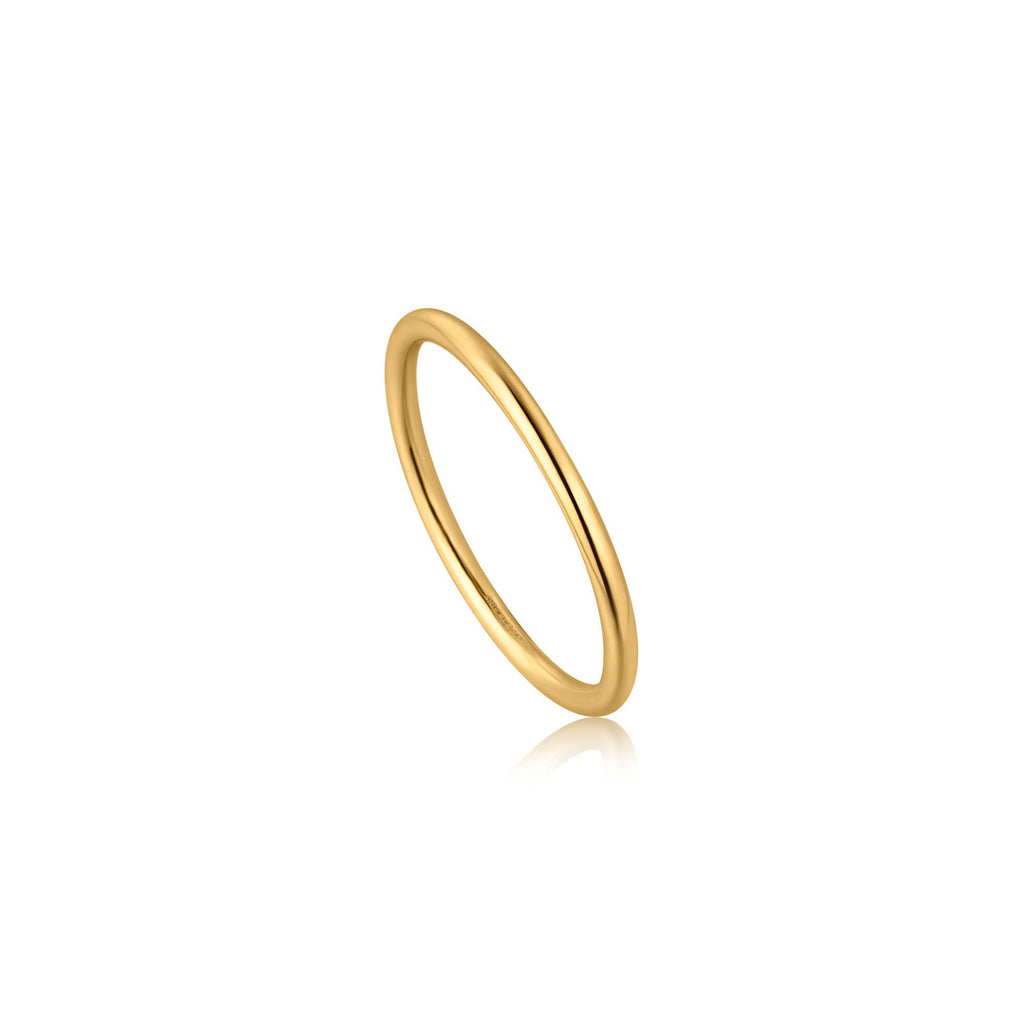 Ania Haie 14kt Gold Solid Band Ring Ring Ania Haie 52  