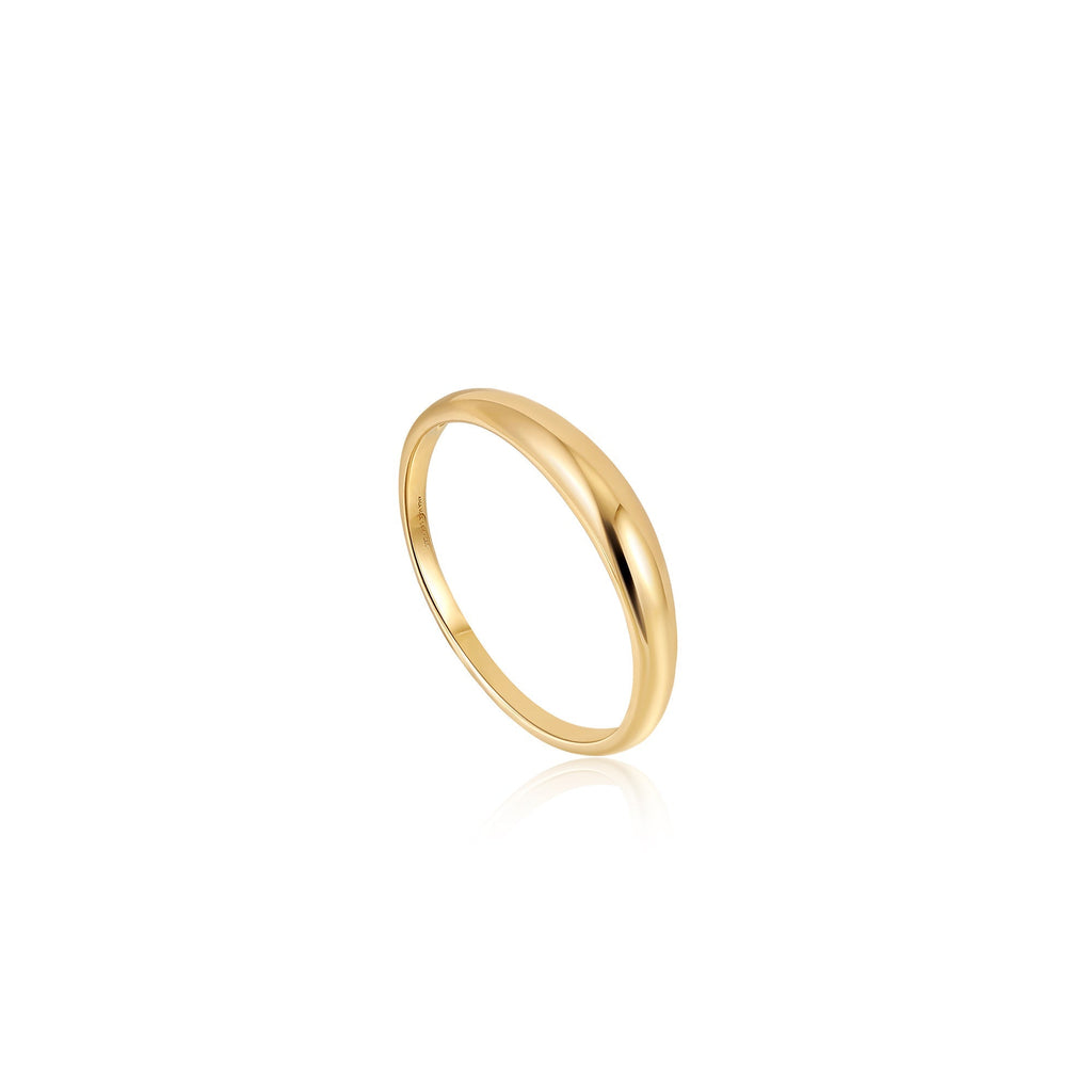 Ania Haie 14kt Gold Magma Dome Ring Rings Ania Haie   