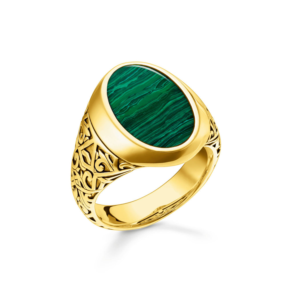 THOMAS SABO Ring green-gold Ring Thomas Sabo   