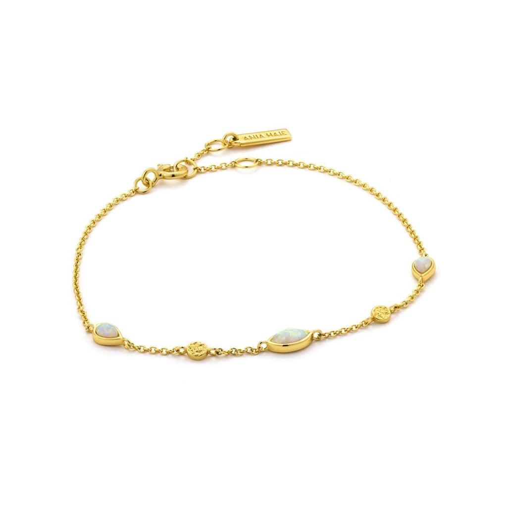 Ania Haie Opal Colour Bracelet - Gold Bracelet Ania Haie Default Title  