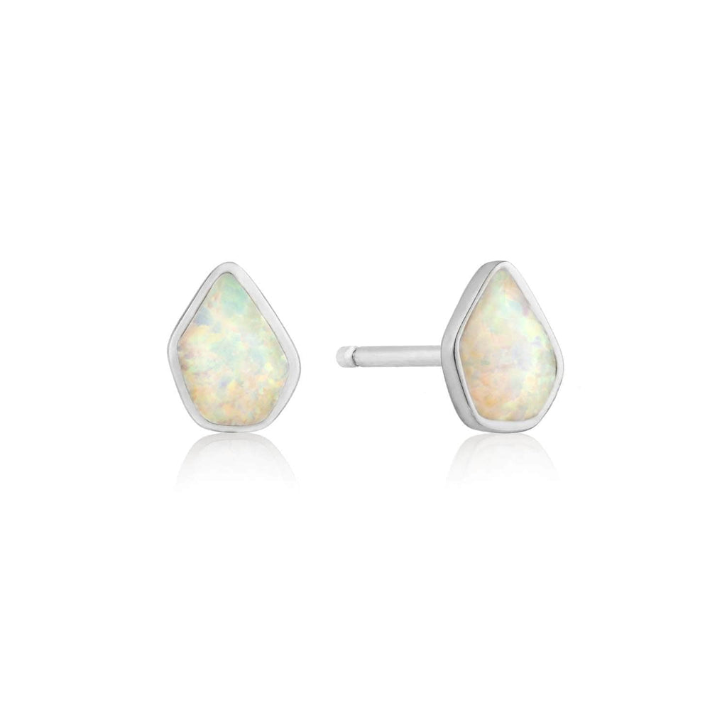 Ania Haie Opal Colour Stud Earrings - Silver Earrings Ania Haie Default Title  