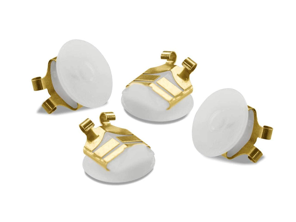 Gold Lox Secure Earring Backs 2 Pair Pack Earring Back Lox   