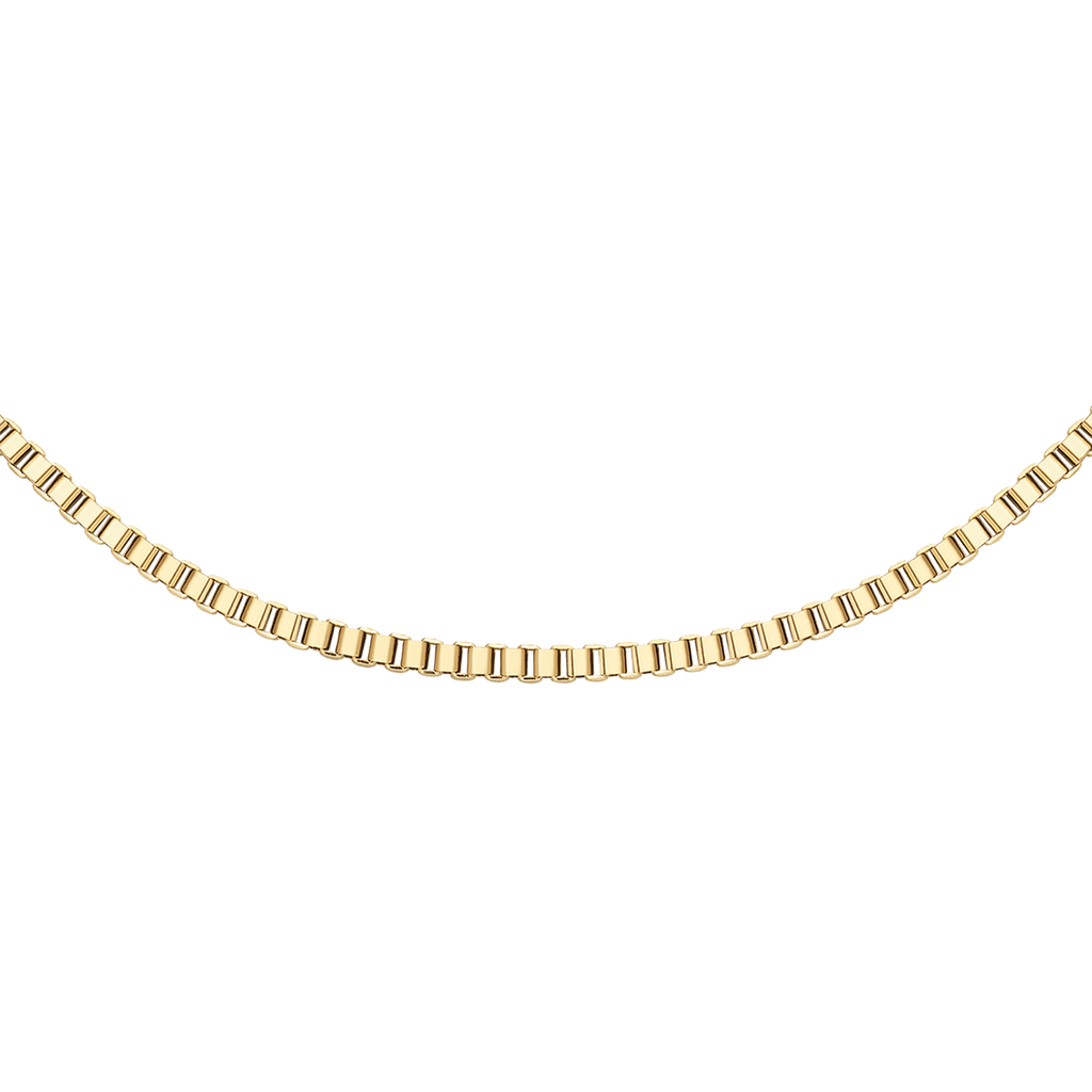 Daniel Wellington Elan Box Chain Necklace Long Gold Necklace Daniel Wellington   