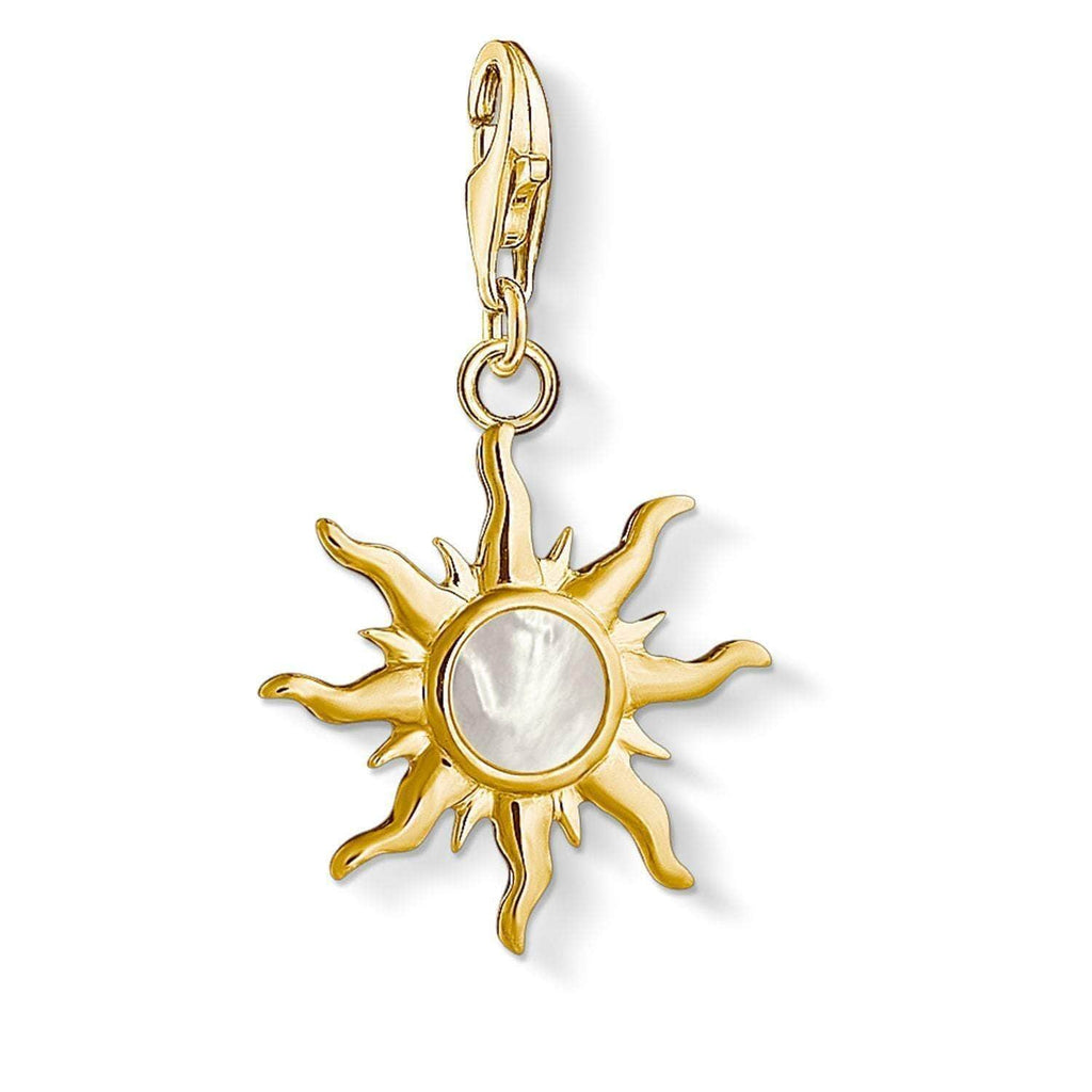 Thomas Sabo Charm Pendant "Sun With Mother-Of-Pearl Stone" Charm Thomas Sabo Default Title  