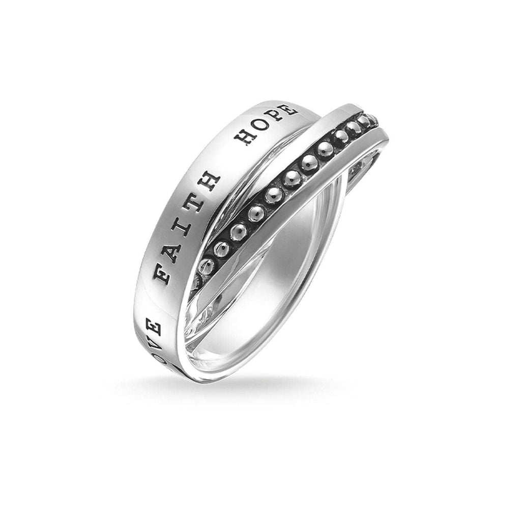 Thomas Sabo Multiple Ring "Faith, Love, Hope" Ring Thomas Sabo   
