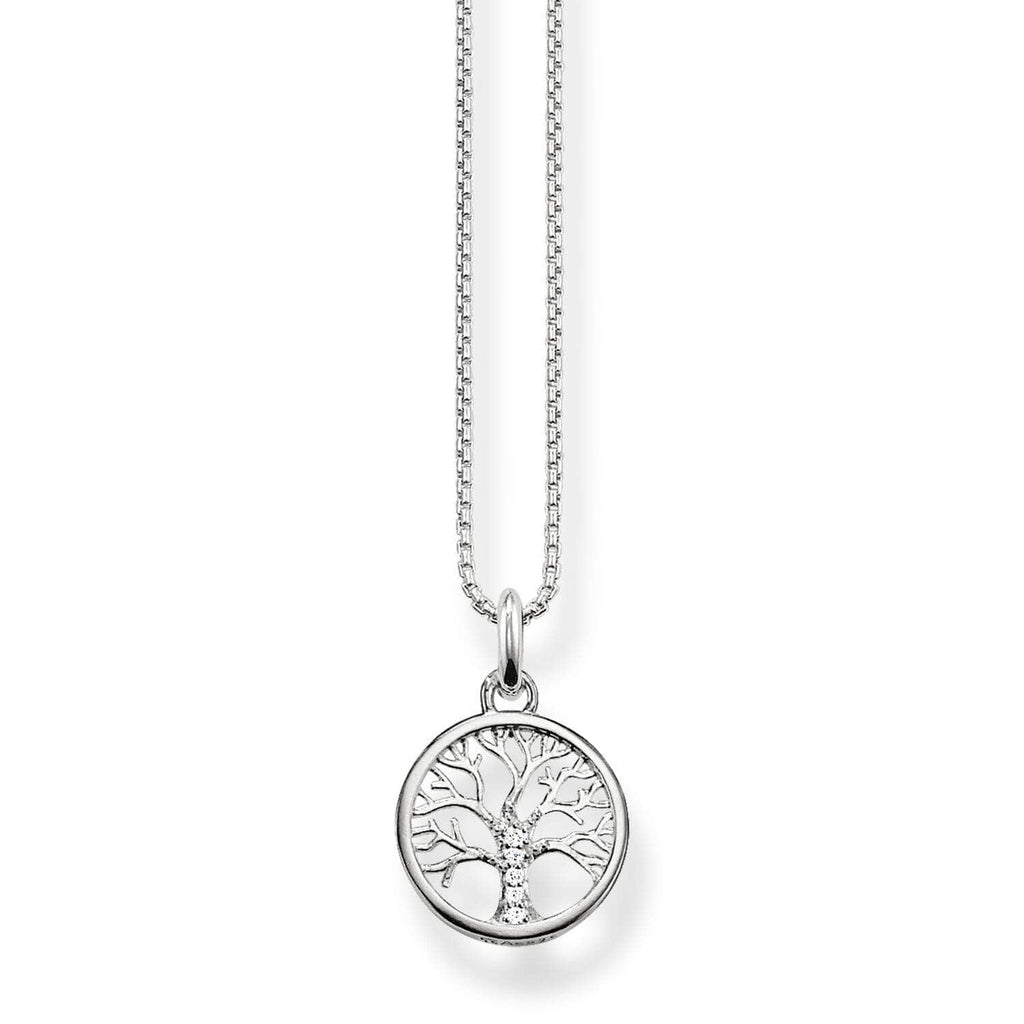 Thomas Sabo Necklace Tree Of Love Silver Necklace Thomas Sabo   