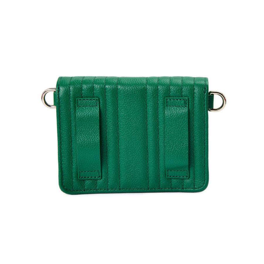 Wolf Mimi Mini Bag with Wristlet & Lanyard Green Handbags Wolf   